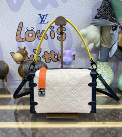 Replica Louis Vuitton Side Trunk White - realistic designer-inspired fake bag