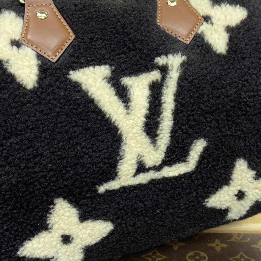 Replica Louis Vuitton Speedy Bandouliere 25 Wool - high-end fake designer purse