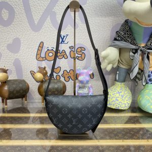 Replica Louis Vuitton Moon Crossbody Black - best quality luxury bag dupe