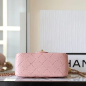 Replica CHANEL CF 17cm Golden Ball Pink - 1:1 designer replica handbag