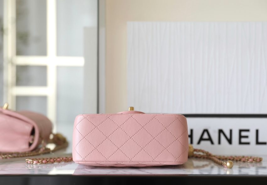 Replica CHANEL CF 17cm Golden Ball Pink - 1:1 designer replica handbag