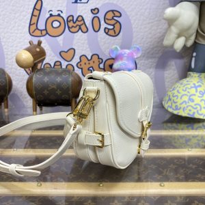Replica Louis Vuitton Saumur White - best quality luxury bag dupe