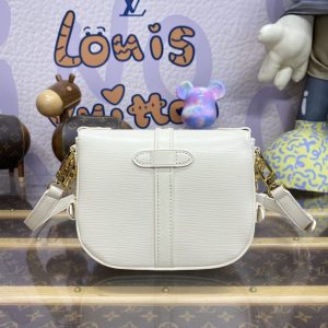Replica Louis Vuitton Saumur White - top-rated replica designer bag