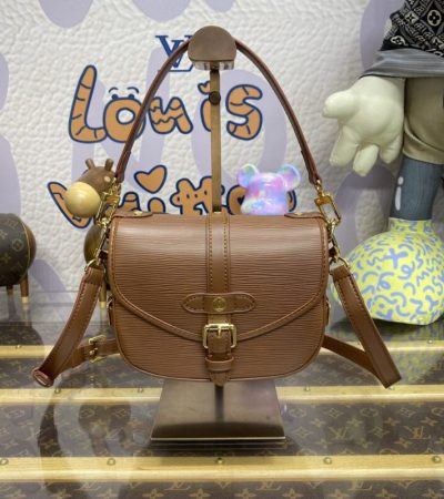 Replica Louis Vuitton Saumur Brown - premium 1:1 fake handbag model