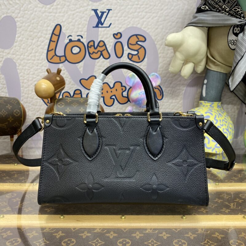 Replica LV OnTheGo East West Black - near-authentic luxury replica handbag
