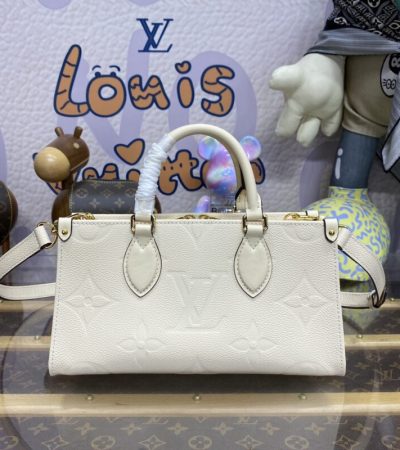 Replica LV OnTheGo East West White - best-selling designer handbag dupe