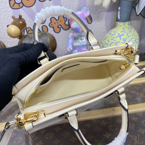 Replica LV OnTheGo East West White - high-end fake designer purse