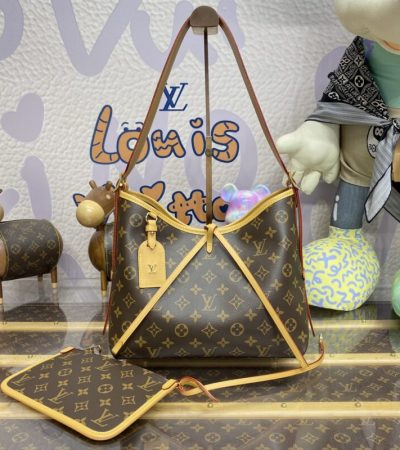 Replica Louis Vuitton Carry All Brown - premium 1:1 fake handbag model