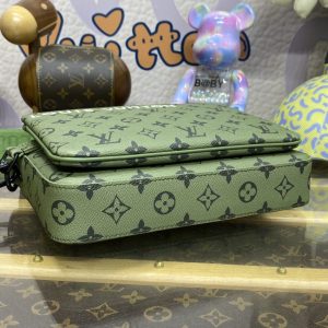 Replica Louis Vuitton Trio Messenger Green - high-accuracy replica luxury purse