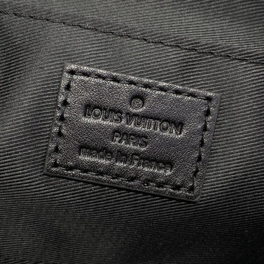 Replica Louis Vuitton Moon Crossbody Black Grid - authentic-look luxury purse replica