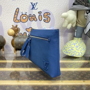 Replica Louis Vuitton Takeoff Pouch Blue - elite superclone designer purse