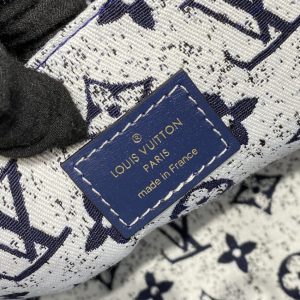 Replica LV OnTheGo Blue Denim - high-accuracy replica luxury purse