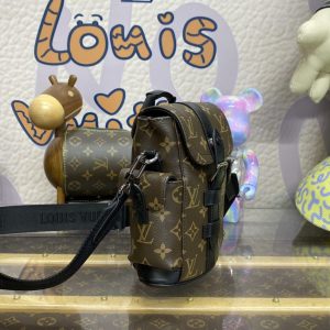 Replica Louis Vuitton Nano Christopher Backpack Brown - ultra-realistic fake designer tote