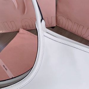 Replica Miu Miu Ivy Tote White - premium 1:1 fake handbag model