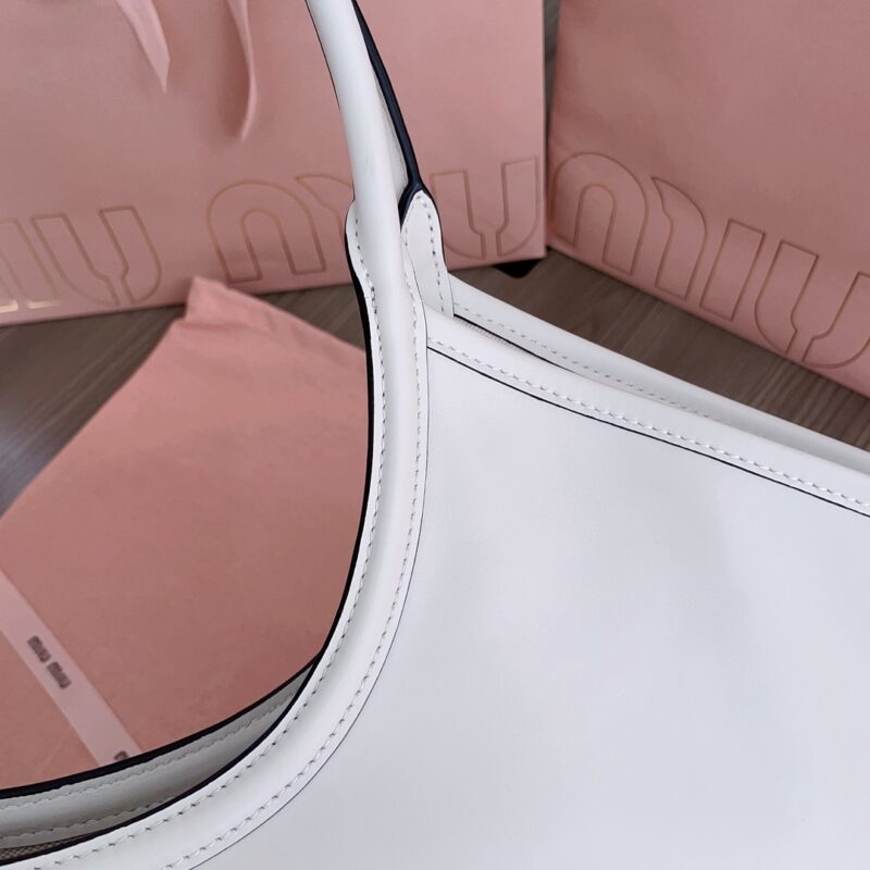 Replica Miu Miu Ivy Tote White - premium 1:1 fake handbag model