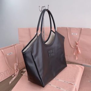 Replica Miu Miu Ivy Tote Black - 1:1 designer replica handbag