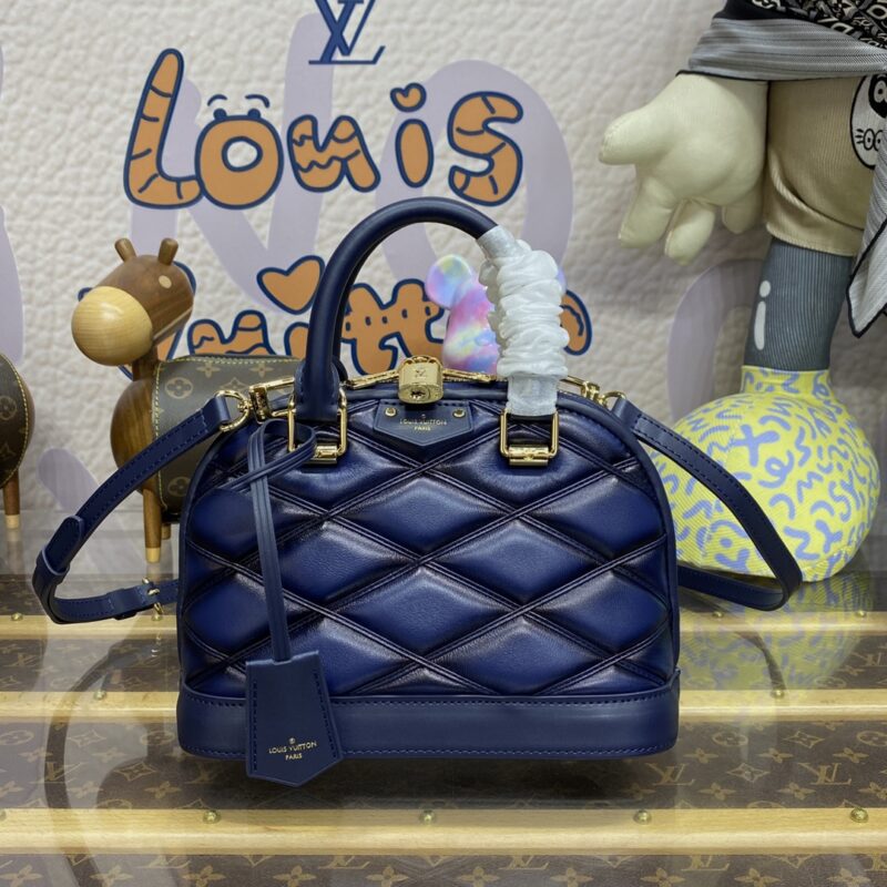 Replica Louis Vuitton Alma BB Blue - high-accuracy replica luxury purse