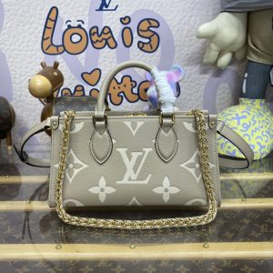 Replica LV OnTheGo East West Beige - realistic designer-inspired fake bag