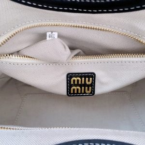 Replica Miu Miu Ivy Small Tote Black - premium-grade designer purse dupe