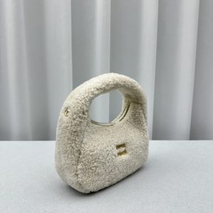 Replica Miu Miu Wander White Wool - high-accuracy replica luxury purse