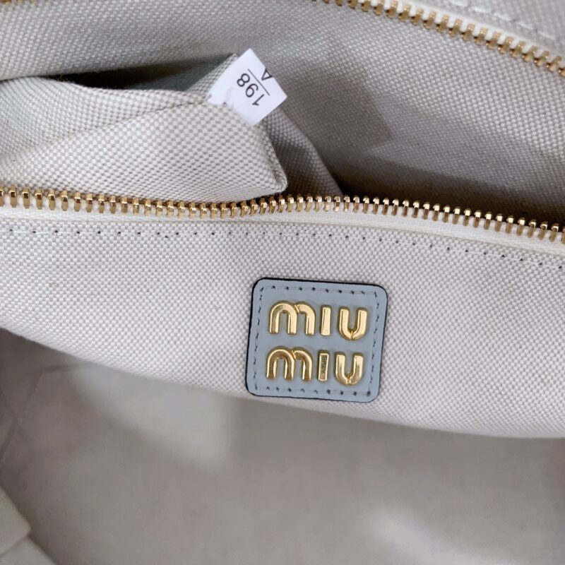 Replica Miu Miu Ivy Tote Grey - premium-grade designer purse dupe