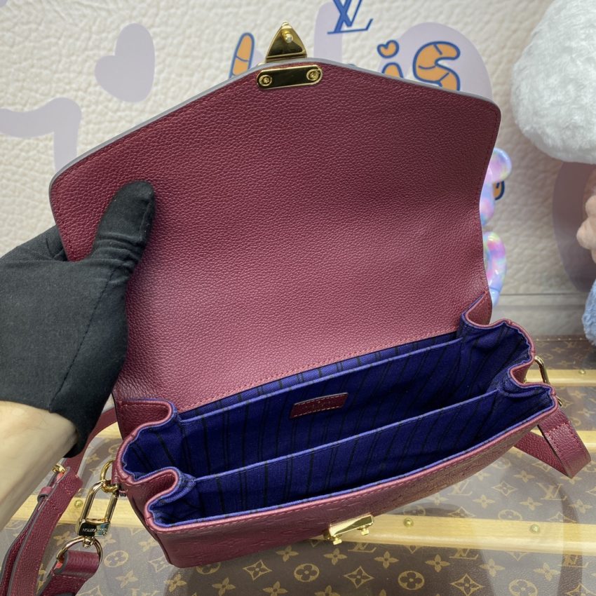 Replica Louis Vuitton Pochette Metis Bordeaux - high-end fake designer purse