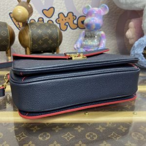 Replica Louis Vuitton Pochette Metis Dark Blue - near-authentic luxury replica handbag
