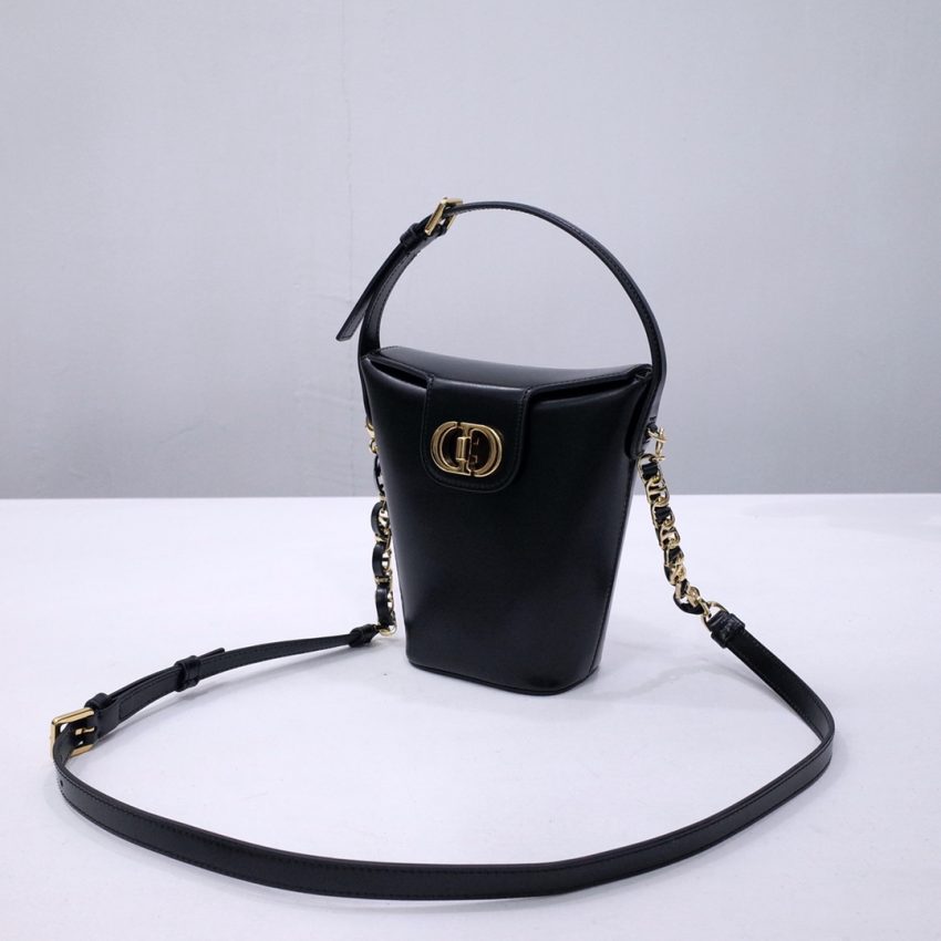 Replica Dior 30 Montaigne Amber Chain Black - best-selling designer handbag dupe