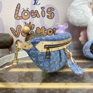 Replica Louis Vuitton Bumbag Waist Denim - 1:1 designer replica handbag
