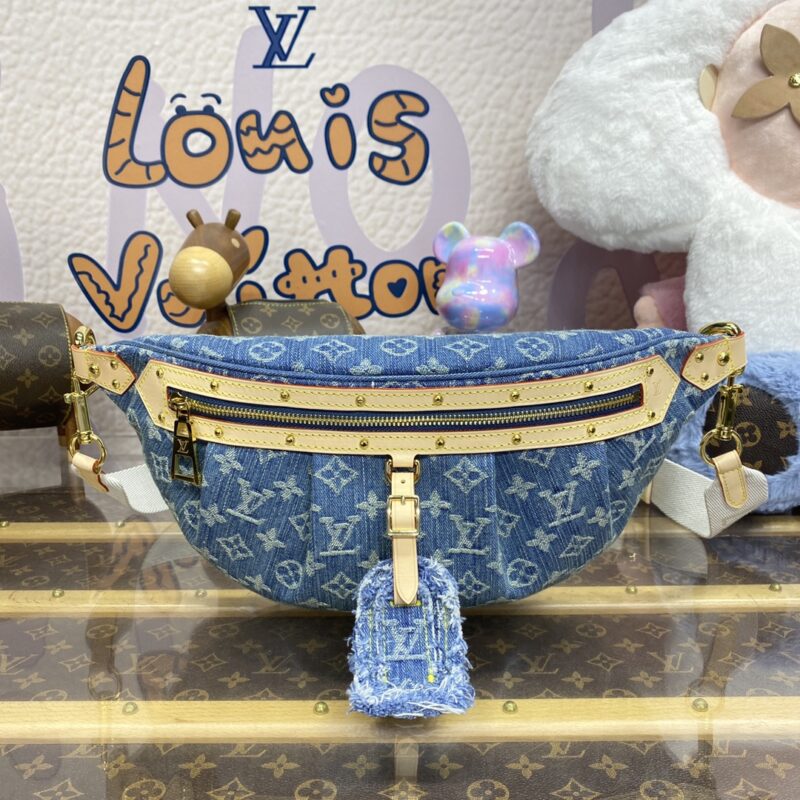 Replica Louis Vuitton Bumbag Waist Denim - high-quality designer bag clone