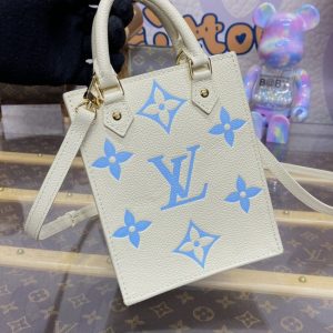 Replica Louis Vuitton Sac Plat Petit Blue - best quality luxury bag dupe
