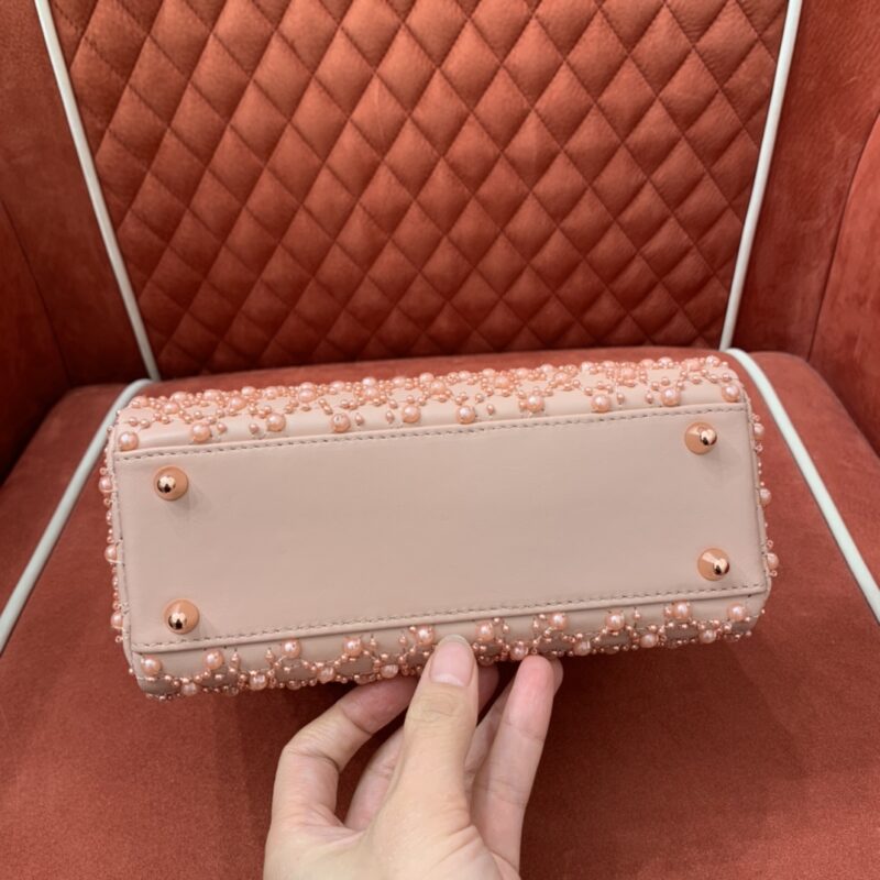 Replica Lady Dior Pink Pearl - realistic designer-inspired fake bag