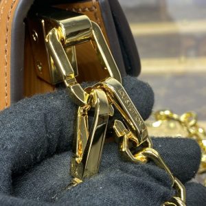 Replica Louis Vuitton Dauphine East West Brown - high-accuracy replica luxury purse