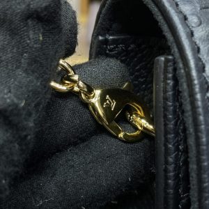 Replica Louis Vuitton Wallet On Chain Lily Black - 1:1 designer replica handbag