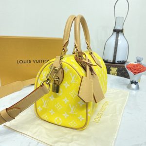 Replica Louis Vuitton Speedy P9 Bandouliere 25 Yellow - high-end fake designer purse