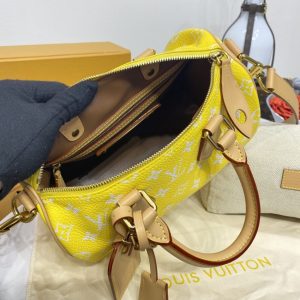 Replica Louis Vuitton Speedy P9 Bandouliere 25 Yellow - authentic-look luxury purse replica