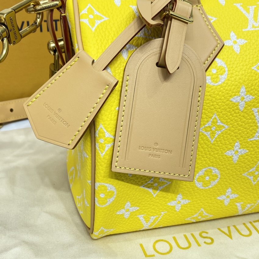 Replica Louis Vuitton Speedy P9 Bandouliere 25 Yellow - best-selling designer handbag dupe