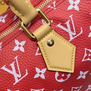 Replica Louis Vuitton Speedy P9 Bandouliere 25 Red - high-end fake designer purse