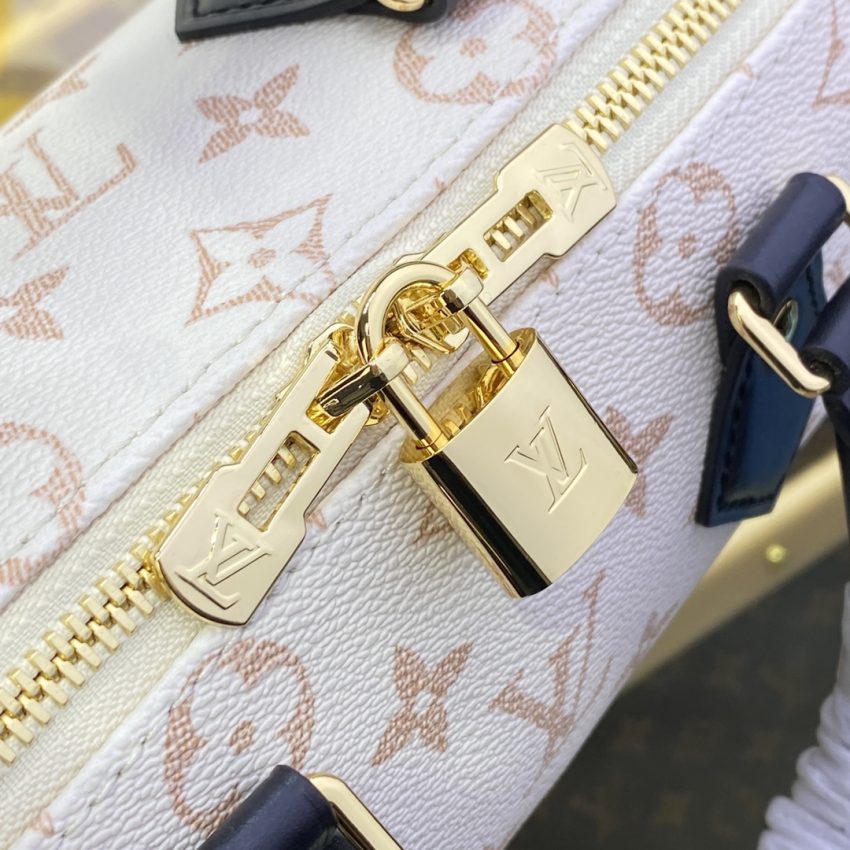 Replica Louis Vuitton Speedy Bandouliere Beige - top-tier luxury replica shoulder bag