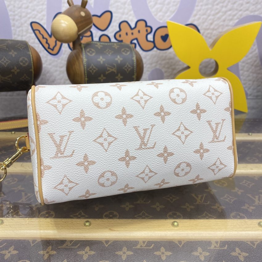 Replica Louis Vuitton Speedy Bandouliere Beige - 1:1 designer replica handbag