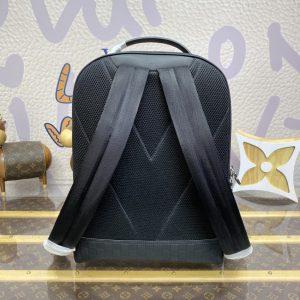 Replica Louis Vuitton Avenue Backpack Black Grid - high-accuracy replica luxury purse