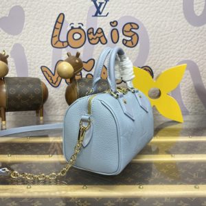 Replica Louis Vuitton Speedy Bandouliere 20 Sky Blue - premium 1:1 fake handbag model