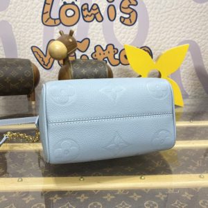 Replica Louis Vuitton Speedy Bandouliere 20 Sky Blue - near-authentic luxury replica handbag