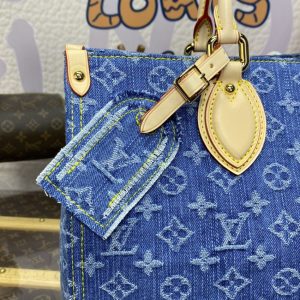 Replica LV OnTheGo Denim - premium 1:1 fake handbag model