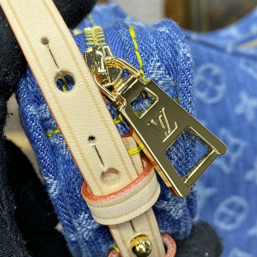 Replica Louis Vuitton Croissant Denim - high-quality designer bag clone