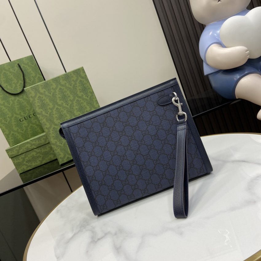 Replica Gucci Ophidia Clutch Black - premium-grade designer purse dupe