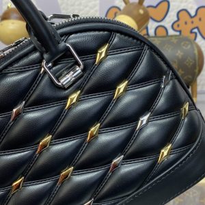 Replica Louis Vuitton Alma BB Black - premium 1:1 fake handbag model