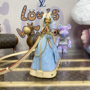 Replica Louis Vuitton Alma BB Light Blue - near-authentic luxury replica handbag