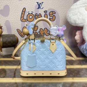 Replica Louis Vuitton Alma BB Light Blue - top-tier luxury replica shoulder bag
