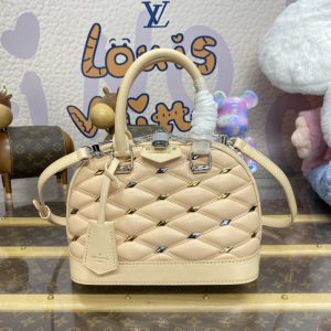 Replica Louis Vuitton Alma BB Nude Pink - high-accuracy replica luxury purse